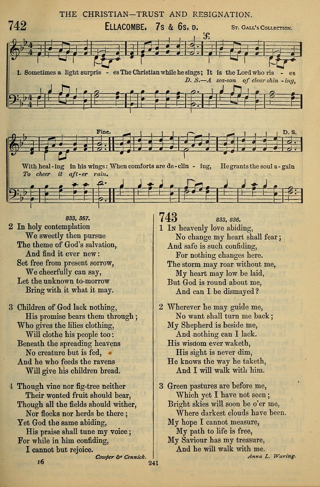 The Seventh-Day Adventist Hymn and Tune Book: for use in divine worship page 241