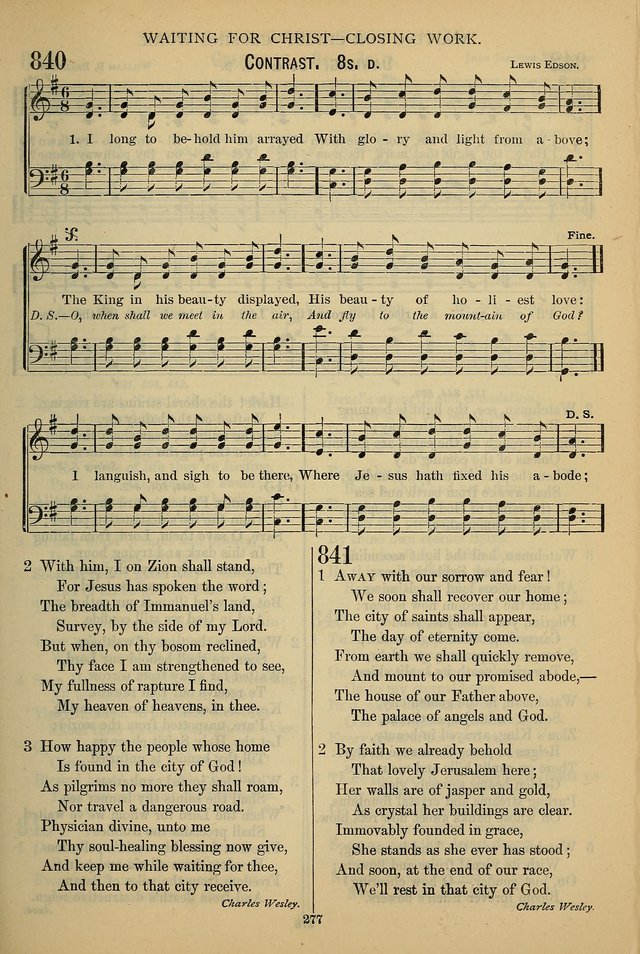 The Seventh-Day Adventist Hymn and Tune Book: for use in divine worship page 277