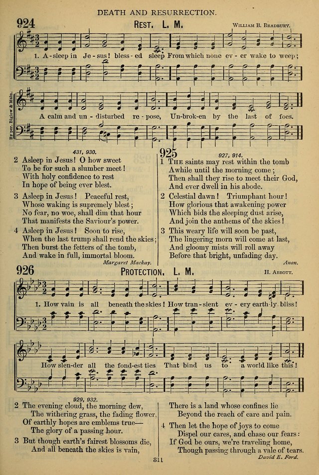 The Seventh-Day Adventist Hymn and Tune Book: for use in divine worship page 311