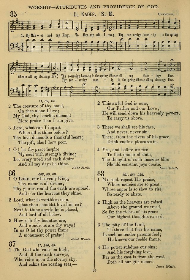 The Seventh-Day Adventist Hymn and Tune Book: for use in divine worship page 32