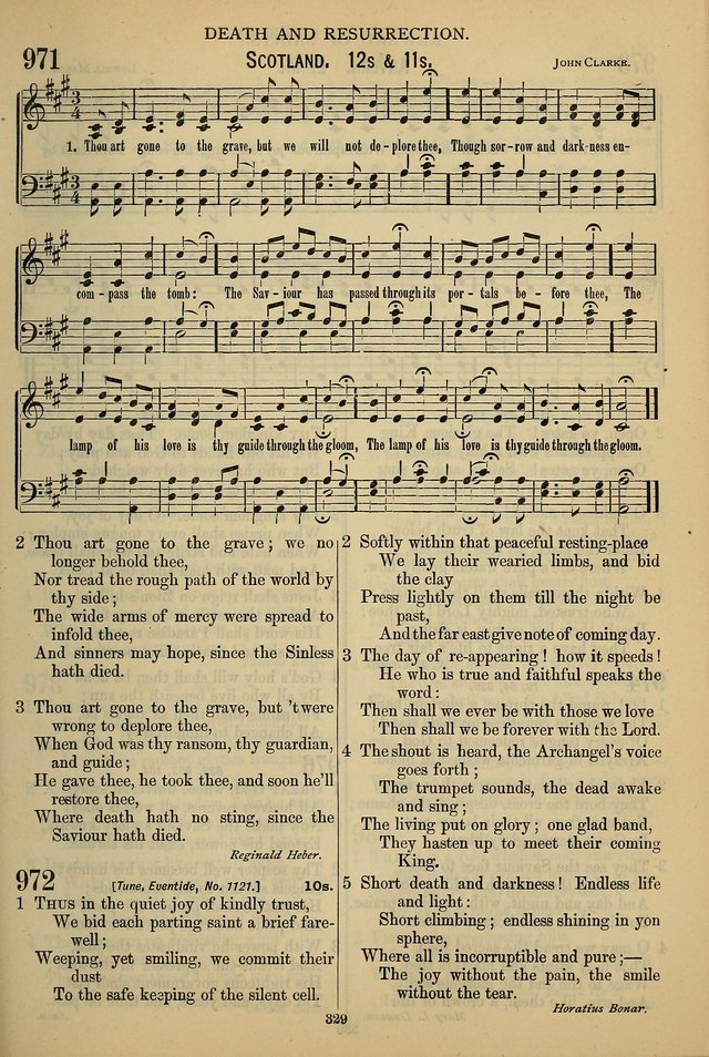 The Seventh-Day Adventist Hymn and Tune Book: for use in divine worship page 329