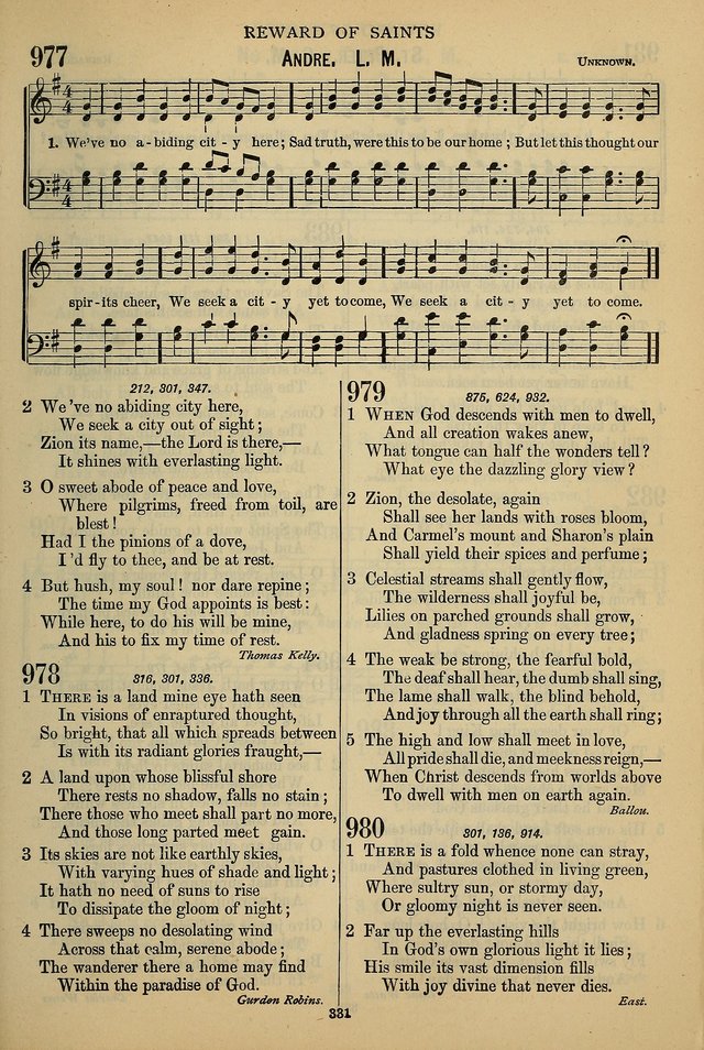 The Seventh-Day Adventist Hymn and Tune Book: for use in divine worship page 331