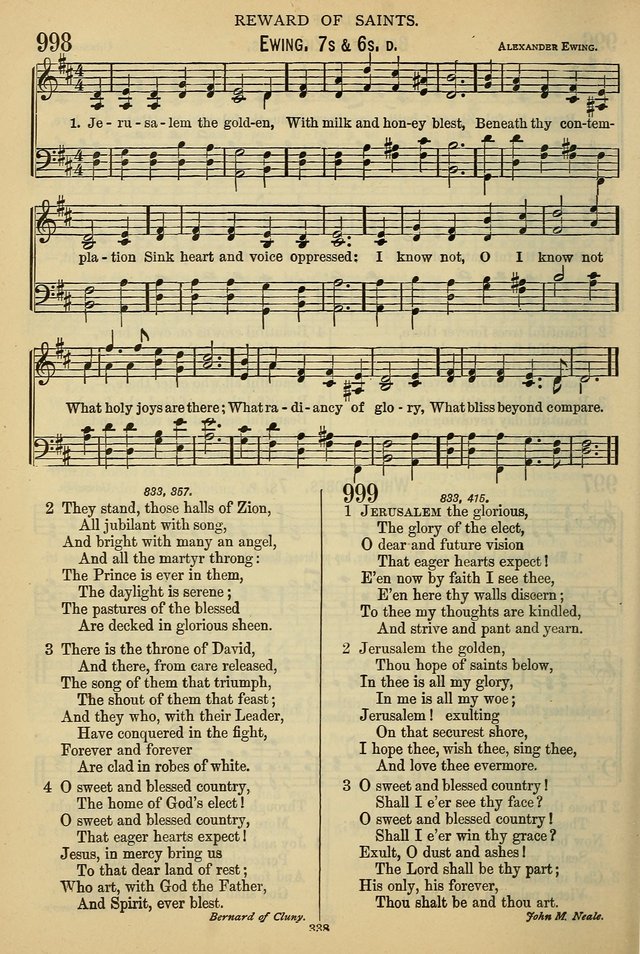 The Seventh-Day Adventist Hymn and Tune Book: for use in divine worship page 338