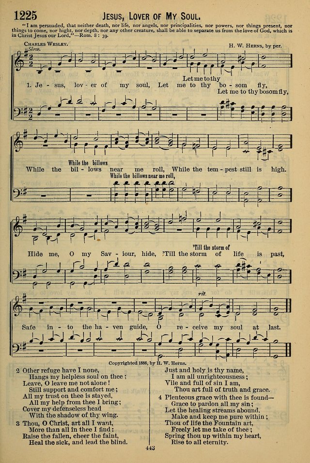 The Seventh-Day Adventist Hymn and Tune Book: for use in divine worship page 443