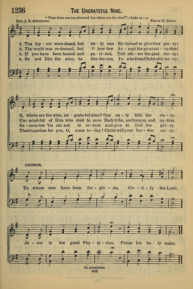 The Seventh-Day Adventist Hymn and Tune Book: for use in divine worship page 455