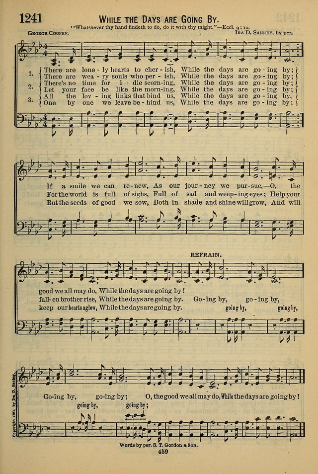 The Seventh-Day Adventist Hymn and Tune Book: for use in divine worship page 459