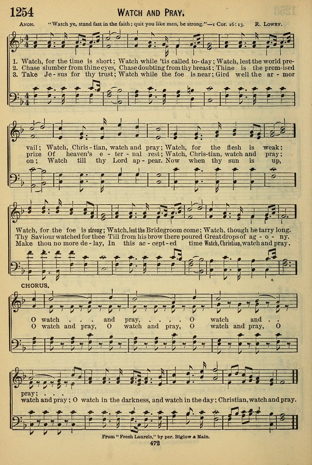 The Seventh-Day Adventist Hymn and Tune Book: for use in divine worship page 472