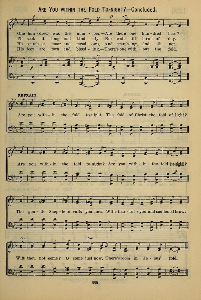 The Seventh-Day Adventist Hymn and Tune Book: for use in divine worship page 509