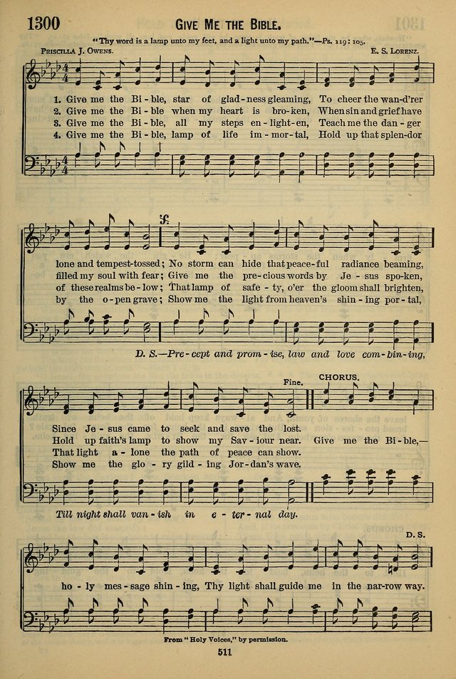 The Seventh-Day Adventist Hymn and Tune Book: for use in divine worship page 511
