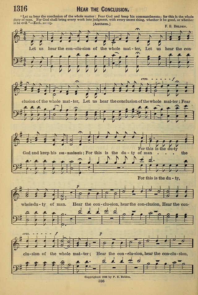 The Seventh-Day Adventist Hymn and Tune Book: for use in divine worship page 526