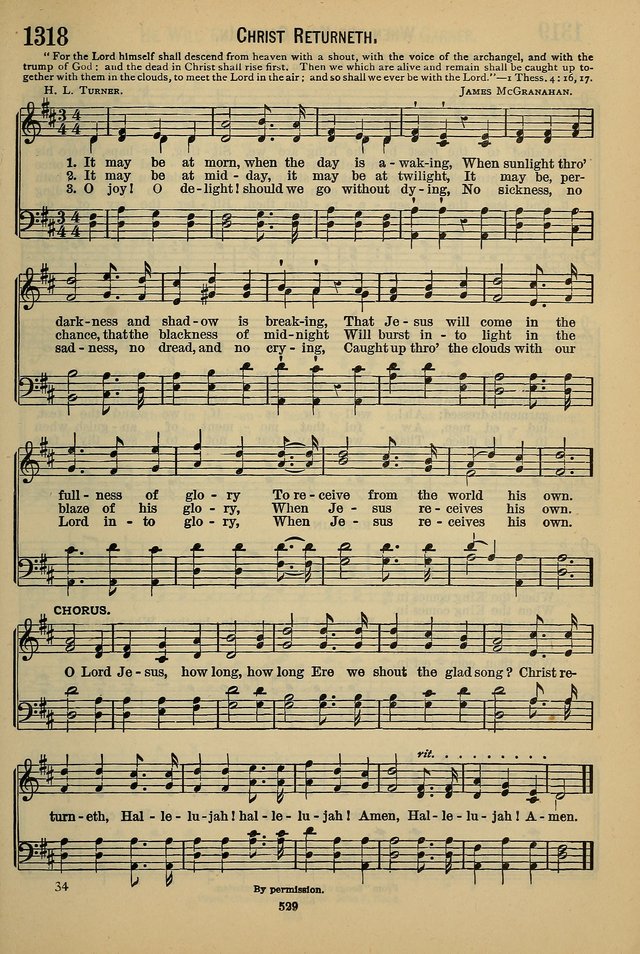 The Seventh-Day Adventist Hymn and Tune Book: for use in divine worship page 529