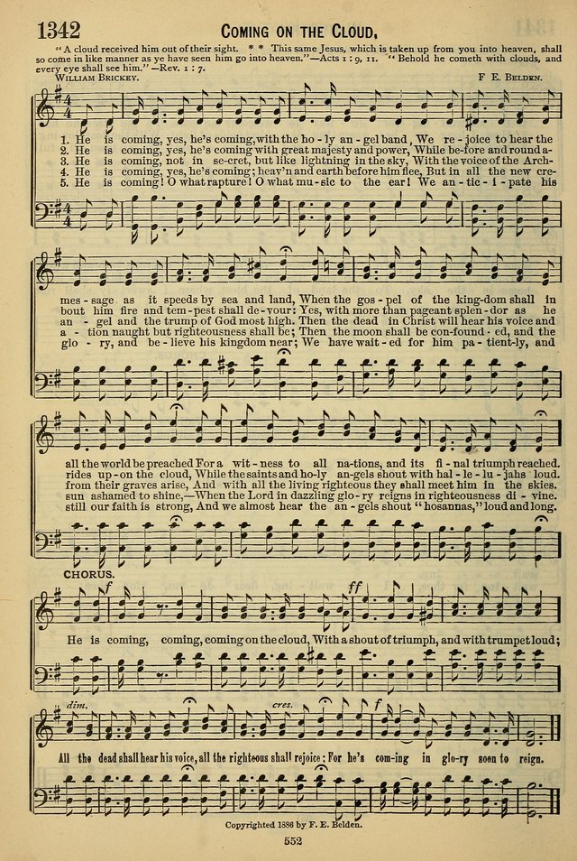 The Seventh-Day Adventist Hymn and Tune Book: for use in divine worship page 552