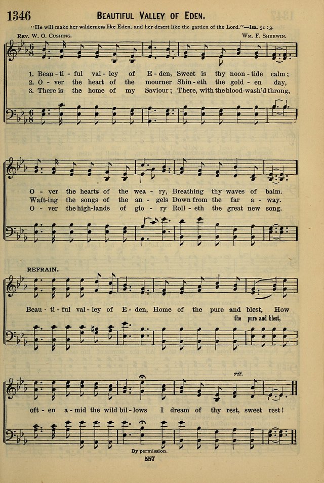 The Seventh-Day Adventist Hymn and Tune Book: for use in divine worship page 557