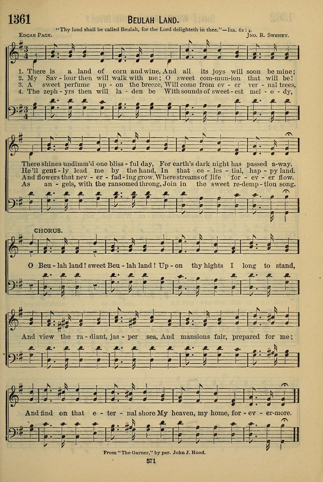 The Seventh-Day Adventist Hymn and Tune Book: for use in divine worship page 571