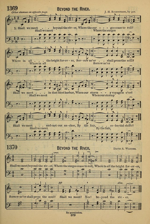 The Seventh-Day Adventist Hymn and Tune Book: for use in divine worship page 579