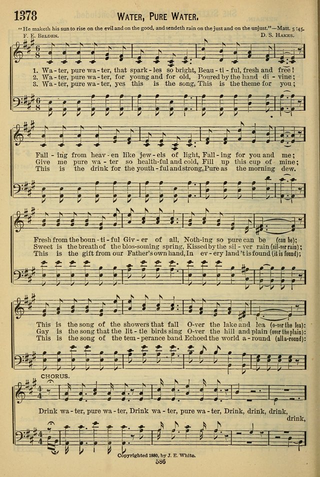 The Seventh-Day Adventist Hymn and Tune Book: for use in divine worship page 586