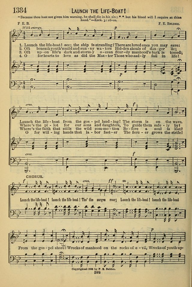 The Seventh-Day Adventist Hymn and Tune Book: for use in divine worship page 592