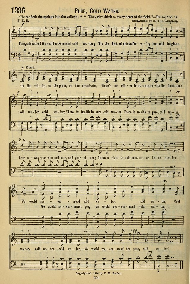The Seventh-Day Adventist Hymn and Tune Book: for use in divine worship page 594