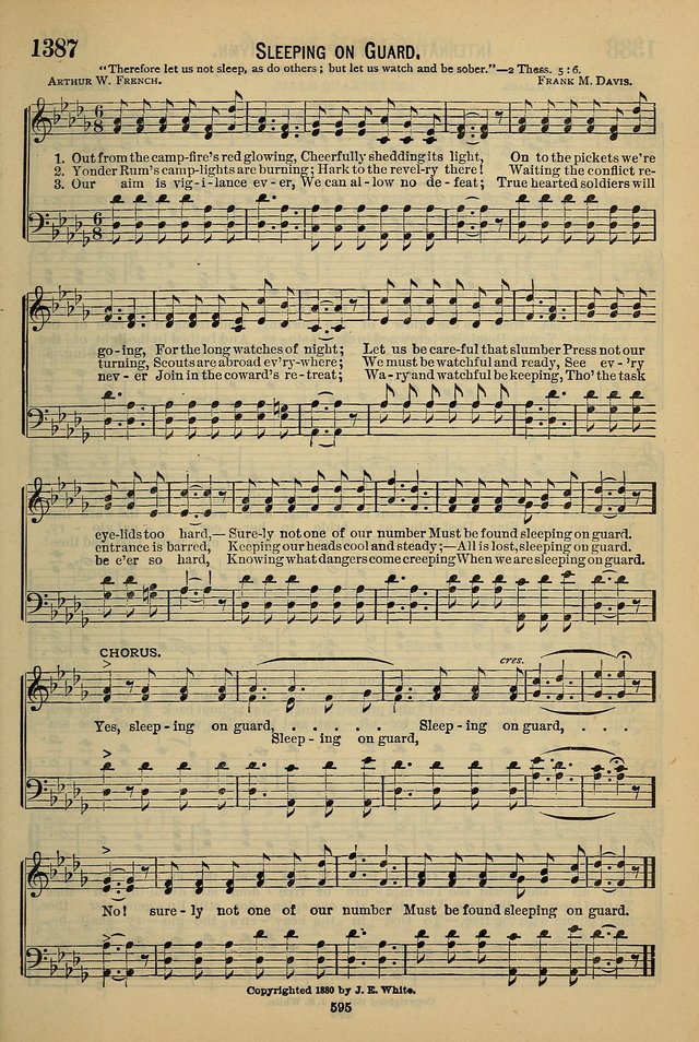 The Seventh-Day Adventist Hymn and Tune Book: for use in divine worship page 595