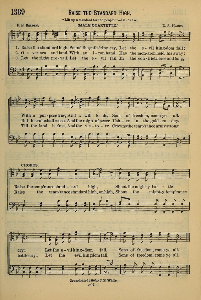The Seventh-Day Adventist Hymn and Tune Book: for use in divine worship page 597