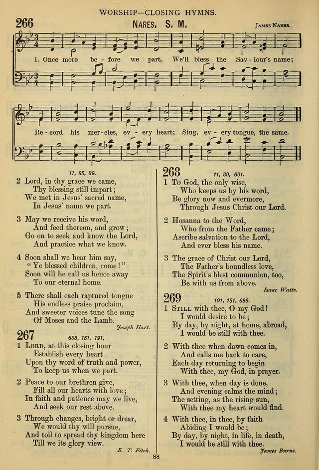 The Seventh-Day Adventist Hymn and Tune Book: for use in divine worship page 88