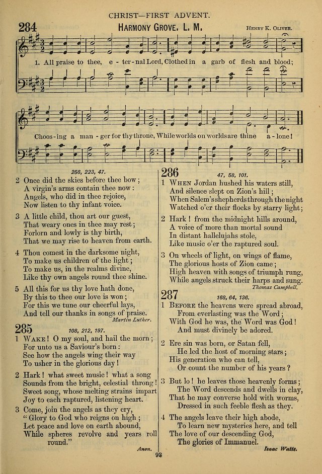 The Seventh-Day Adventist Hymn and Tune Book: for use in divine worship page 93