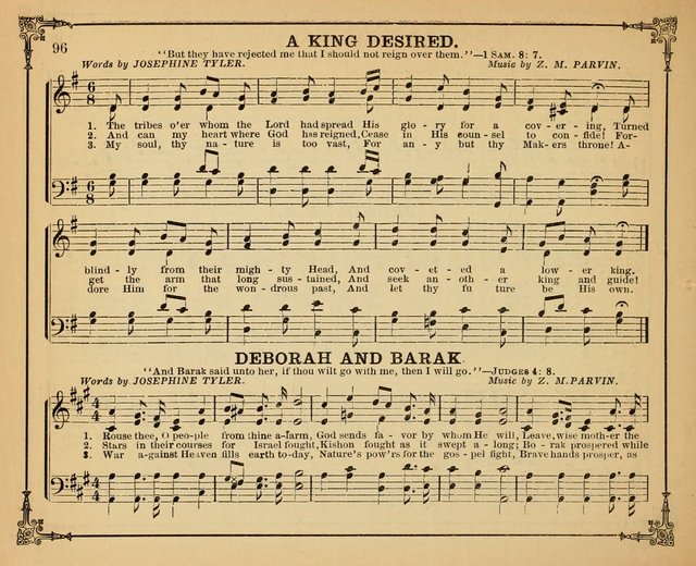 Songs of Delight, for the Sunday School page 95