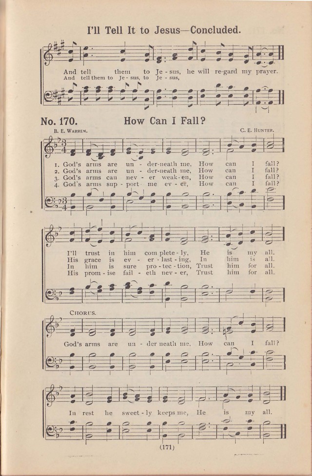 Salvation Echoes: a new collection of spiritual songs; hymning the tidings of full salvation page 171