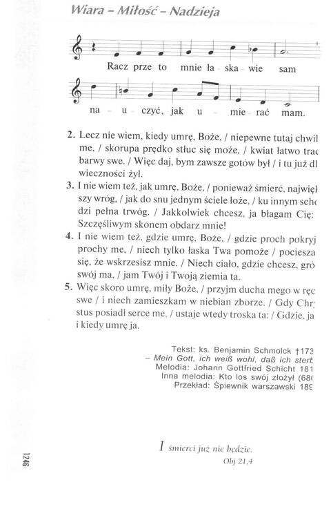 Śpiewnik Ewangelicki: Codzienna modlitwa, pieśń, medytacja, nabożeństwo page 1241