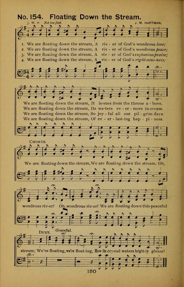 Songs of the Evening Light: for Sunday schools, missionary and revival meetings and gospel work in general page 150
