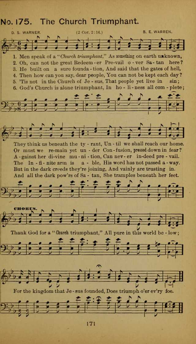 Songs of the Evening Light: for Sunday schools, missionary and revival meetings and gospel work in general page 171