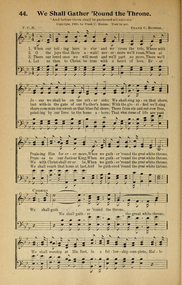 Songs of Evangelism: for revival and evangelistic services; Bible schools, young people