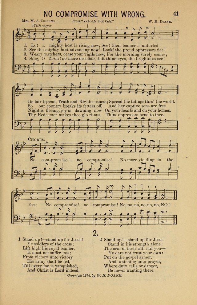 Salvation Echoes: for Sabbath School, Gospel, Prayer and Praise Meetings page 41