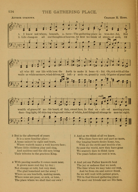 Songs of Faith, Hope, and Love: for Sunday Schools and devotional meetings page 134