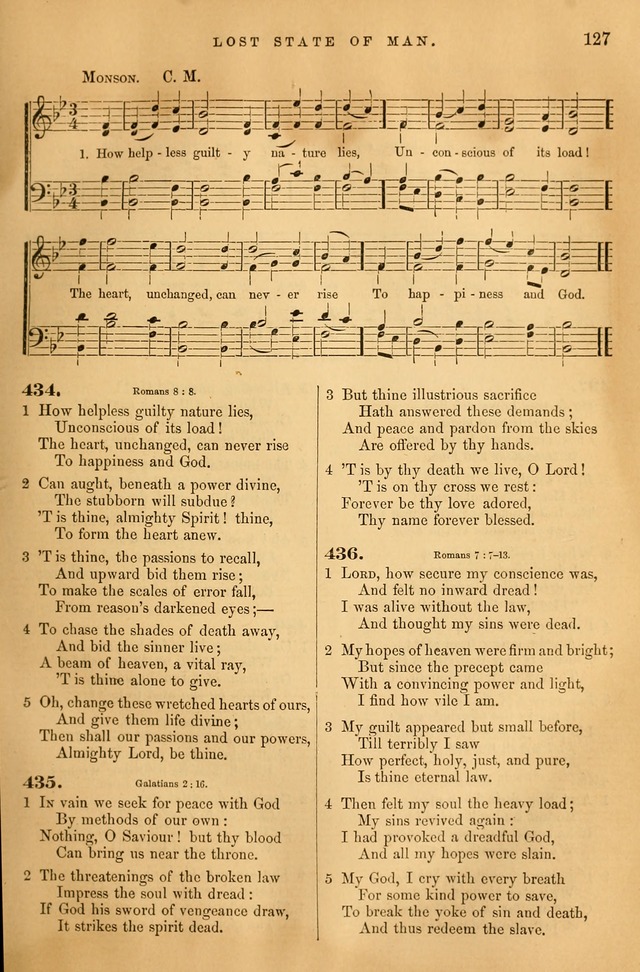Songs for the Sanctuary: or hymns and tunes for Christian Worship page 128