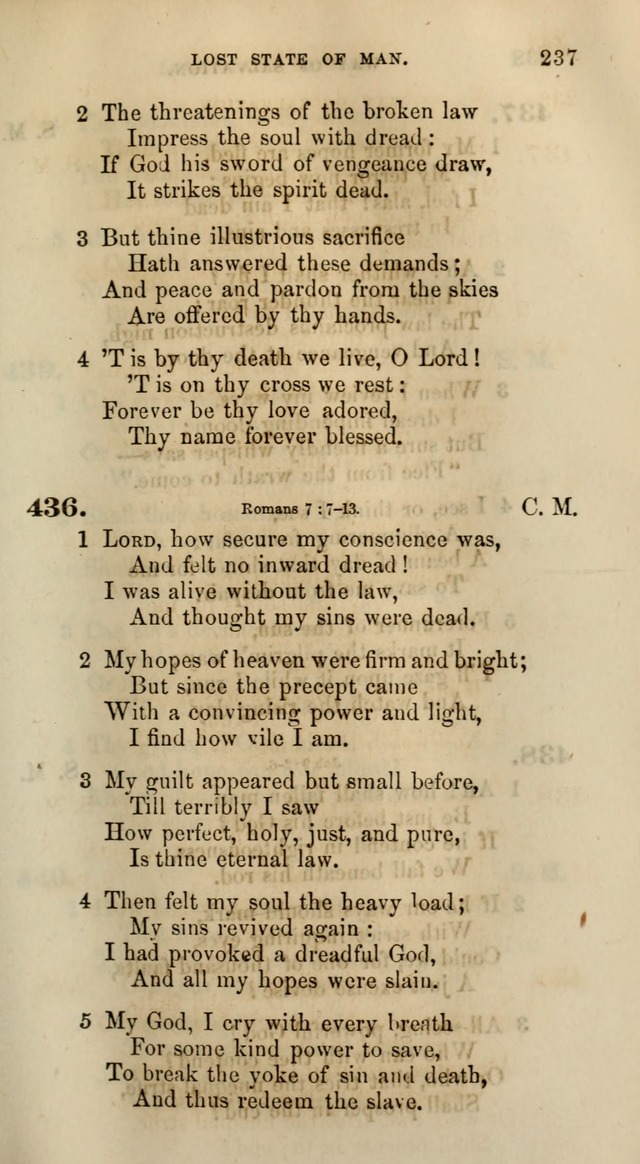 Songs for the Sanctuary; or, Psalms and Hymns for Christian Worship (Words only) page 237