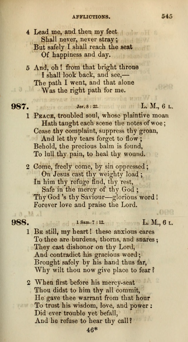 Songs for the Sanctuary; or, Psalms and Hymns for Christian Worship (Words only) page 545