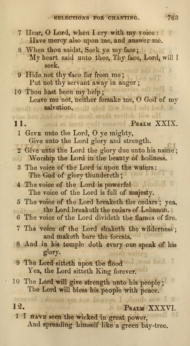 Songs for the Sanctuary; or, Psalms and Hymns for Christian Worship (Words only) page 761