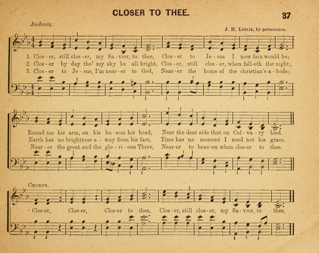 Sparkling Gems Nos.1 & 2 Combined: a new and choice collection of music for Sabbath schools, temperance, and social meetings page 37