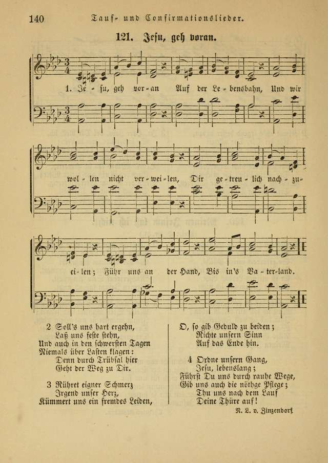 Sonntagsschul-Gesangbuch der Reformirten Kirche in den Vereinigten Staaten page 140