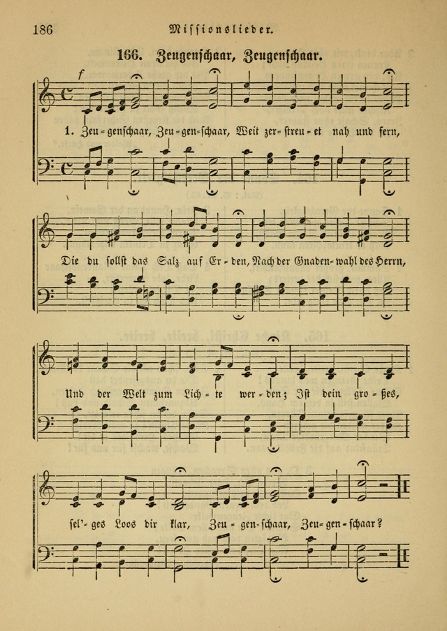 Sonntagsschul-Gesangbuch der Reformirten Kirche in den Vereinigten Staaten page 186