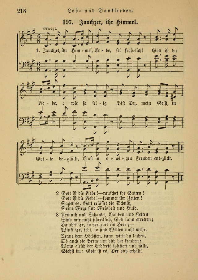 Sonntagsschul-Gesangbuch der Reformirten Kirche in den Vereinigten Staaten page 218