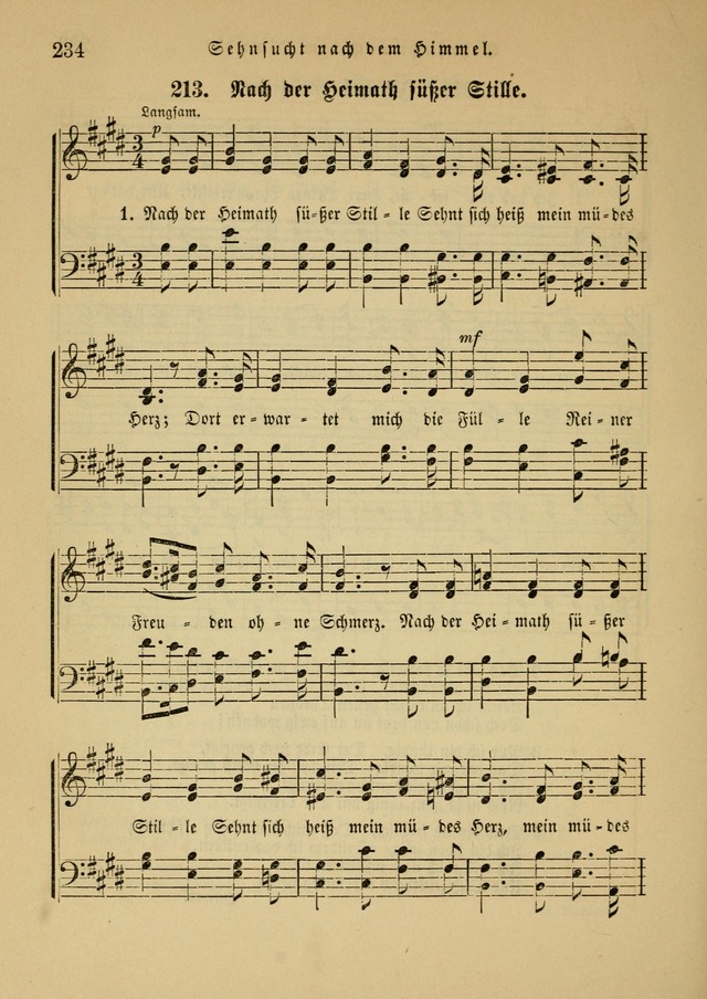 Sonntagsschul-Gesangbuch der Reformirten Kirche in den Vereinigten Staaten page 234