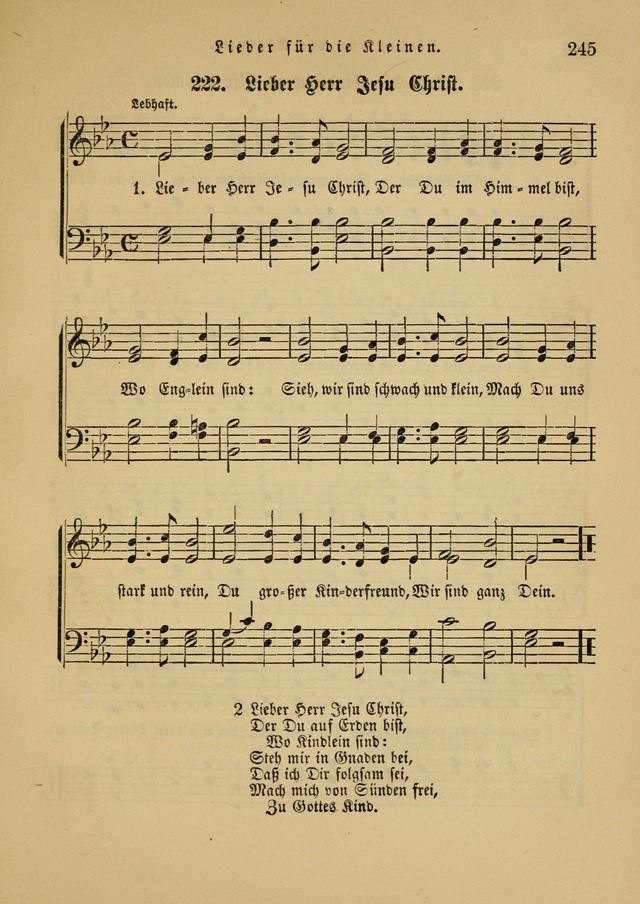 Sonntagsschul-Gesangbuch der Reformirten Kirche in den Vereinigten Staaten page 245