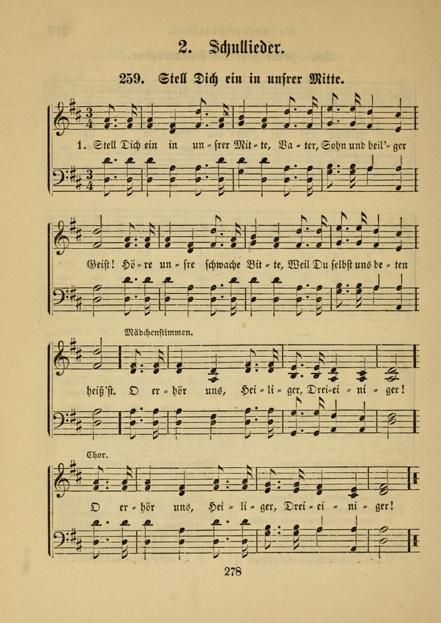 Sonntagsschul-Gesangbuch der Reformirten Kirche in den Vereinigten Staaten page 278