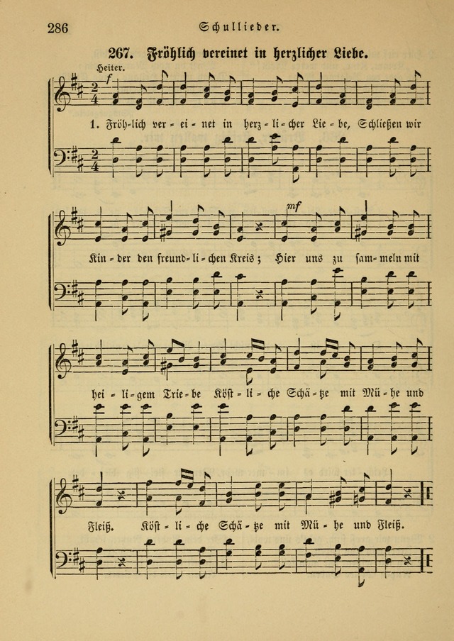 Sonntagsschul-Gesangbuch der Reformirten Kirche in den Vereinigten Staaten page 286