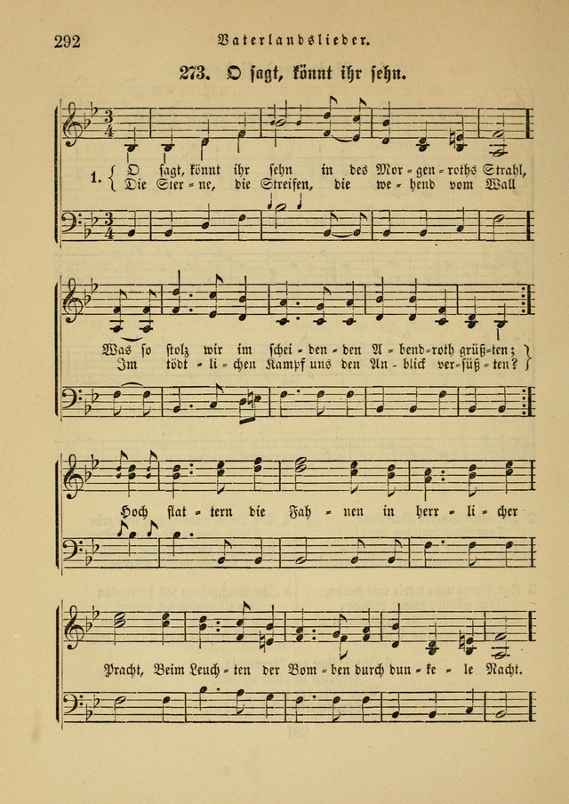 Sonntagsschul-Gesangbuch der Reformirten Kirche in den Vereinigten Staaten page 292