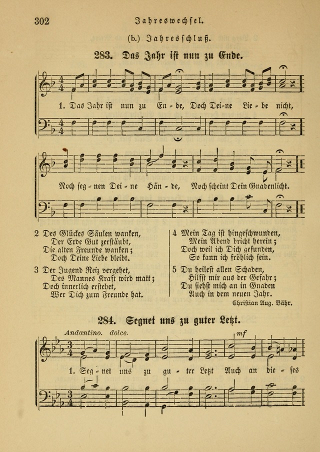 Sonntagsschul-Gesangbuch der Reformirten Kirche in den Vereinigten Staaten page 302