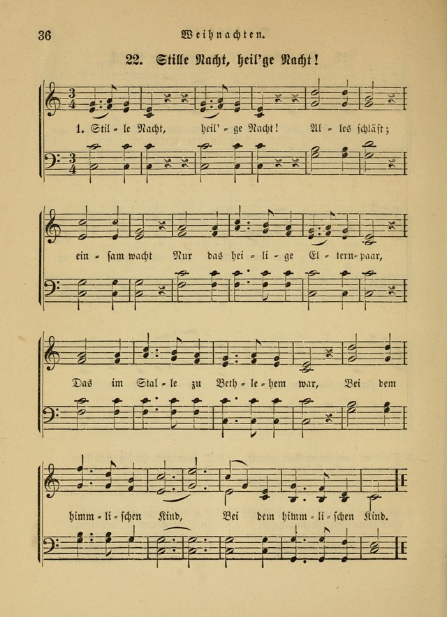Sonntagsschul-Gesangbuch der Reformirten Kirche in den Vereinigten Staaten page 36