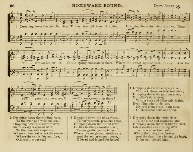Song Garland; or, Singing for Jesus: a new collection of Music and Hymns prepared expressly for Sabbath Schools page 36